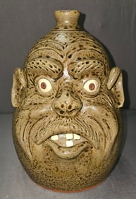 2001 Michael Perdue One Gallon Face Jug