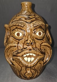 2001 James Perdue Face Jug
