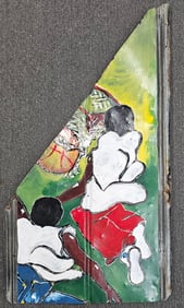 Leonard Jones Folk Art Painting