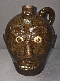 Rare & Early Charlie West Face Jug
