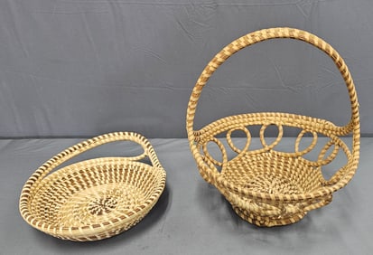 Sculptural Basket In Gullah-Geechee Style
