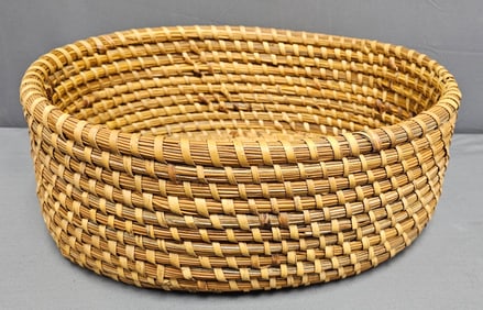 Rare Caesar Johnson Sea Grass Basket South Carolina