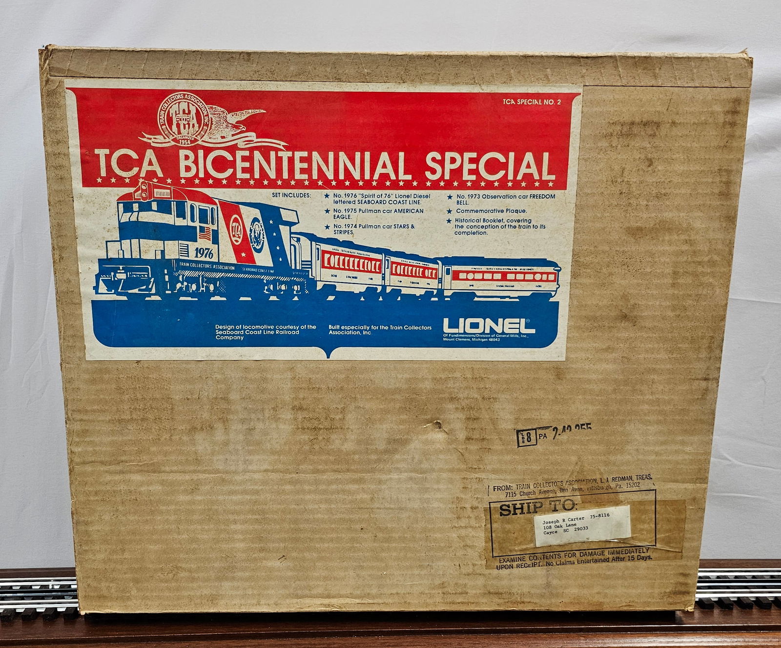 Lionel TCA Bicentennial Special Train Set (1 of 7)