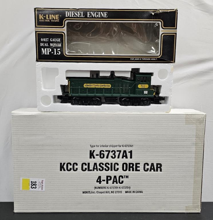 K-LineKennecott Copper Corporation 4-Pack & Engine (1 of 6)