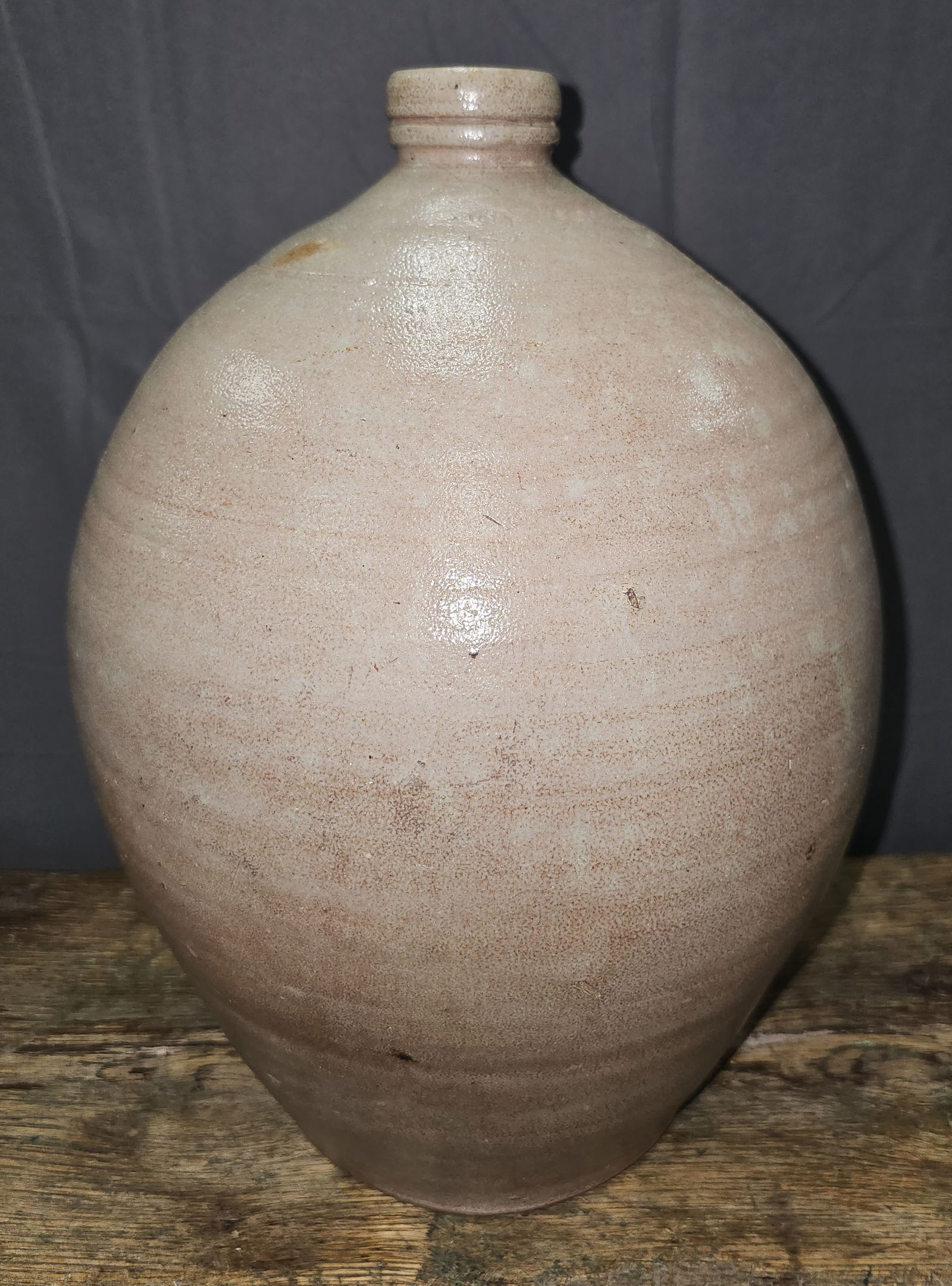 Francis LaCoste "Coste" Baldwin Co. Ala. 2gal Jug: Fine Francis LaCoste "Coste" (1815-1880) Baldwin County, Alabama Two Gallon Jug. Glaze: Salt Glaze Circa: 1860-70s Condition: Has handle restoration that hasnot been color blended. No other condition