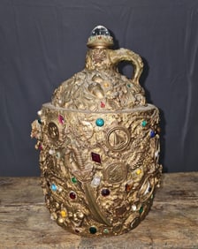 Stunning Decorated Southern Memory Jug