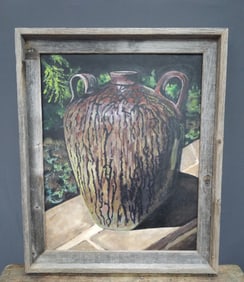 Painting of a Crawford County Emmitt Jug