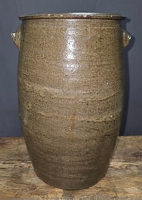 1840s /// Marked White Co. 3gal Food Storage Jar