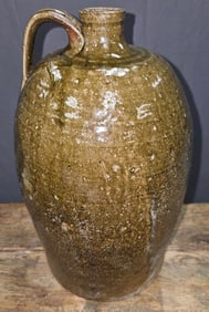 Fine 1870-80s Tarp Dorsey White Co. Ga 2gal Jug