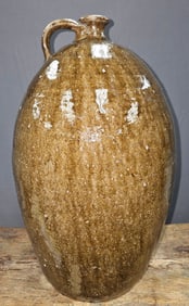 Signed Nelson Bass Catawba Valley 4gal Jug