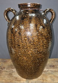 Rare Buncombe Co. North Carolina Signed Jar
