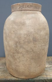 Rare Signed CS Kline Atlanta Two Gallon Snuff Jar