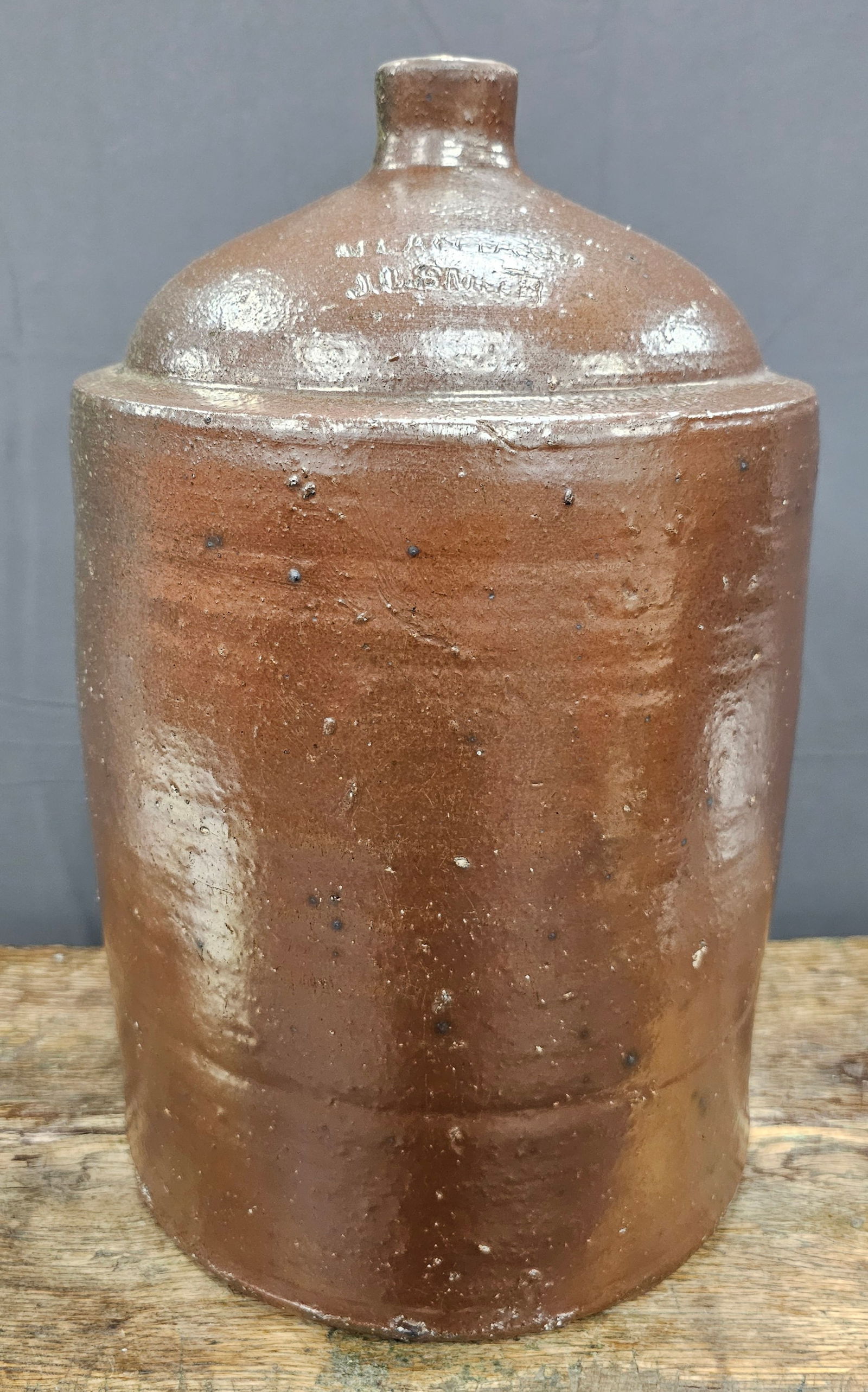 Signed JL Smith Atlanta, Ga 2gal Jug (1 of 5)