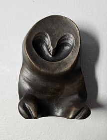 Allan Houser Bronze Owl, Circa 1970