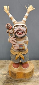 1989 Koyala Kachina Doll Ted Pauatea