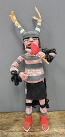 1960's Carved Hopi Kachina Clown