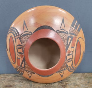 Fine Hopi Polychrome Jar By Steve Lucas