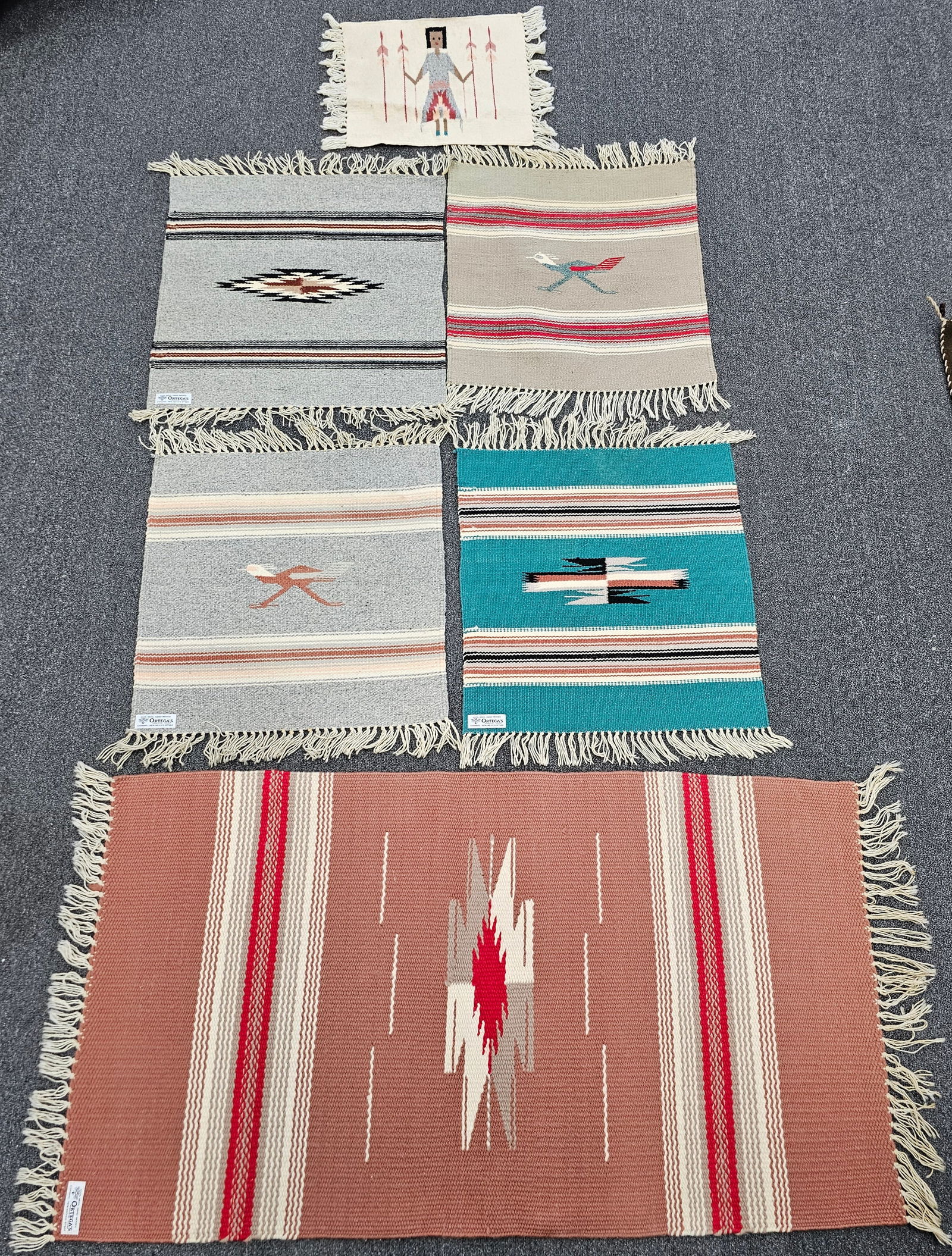 Ortega's Chimayo Rug Lot (1 of 1)