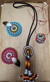 Fine Navajo Bead Work Lot