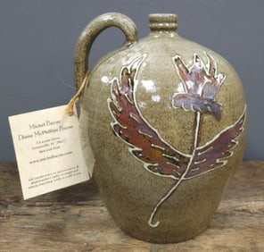 Michel Bayne Edgefield Decorated Jug