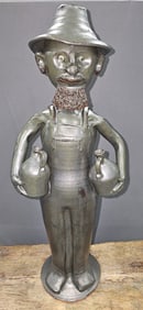 Marvin Bailey Moonshiner Folk Pottery Figural