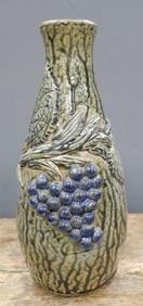 Clete & Billie Meaders Grape Dec. Wine Carafe