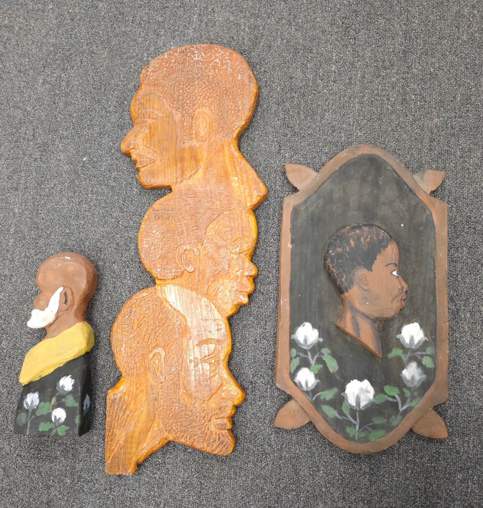 Richard Roebuck African American Folk Art Carvings (1 of 5)