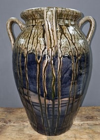 Stunning Dal Burtchel Four Handle Storage Jar