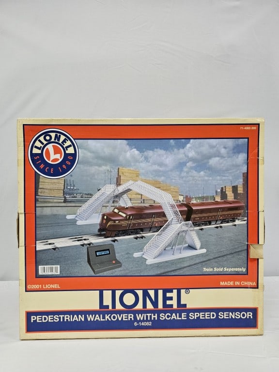 Lionel Pedestrian Walkover W/ Scale Speed Sensor