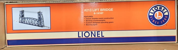 Lionel #213 Lift Bridge (NIB)
