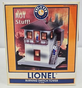 Lionel Burning Switch Tower (NIB)