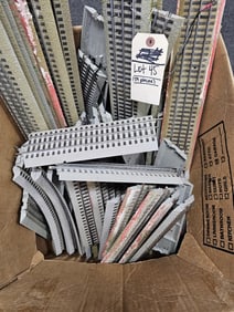 Lionel Fasttrack O-72 Large Used Lot of 59