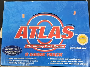 Atlas O-Gauge Train Track, 3-Rail (NIB)