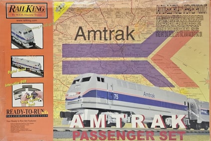 MTH-Rail King Amtrak Genesis Ready to RTR Set