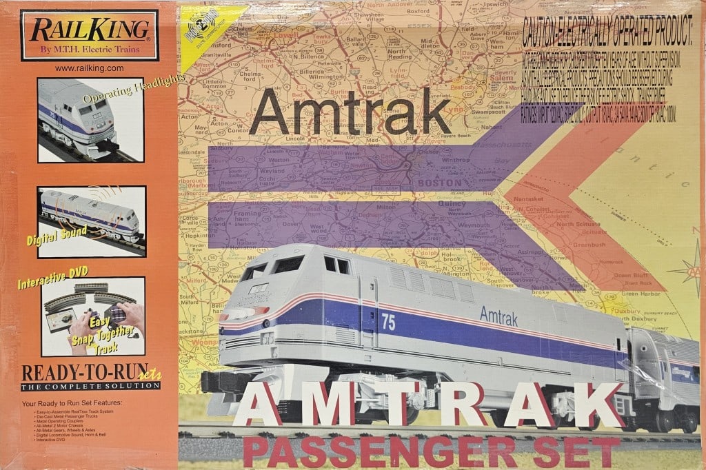 MTH-Rail King Amtrak Genesis Ready to RTR Set (1 of 6)