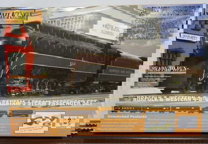 MTH Norfolk & Western Bantam J Steam Passenger Set