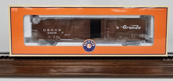 Lionel D&RGW Twin Door 60' Boxcar C-10