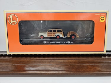 Lionel Route 66 W/ Ford Wgaon & Trailer C-10