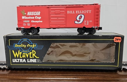 Weaver Trains, 1988 NASCAR Bill Elliott Boxcar