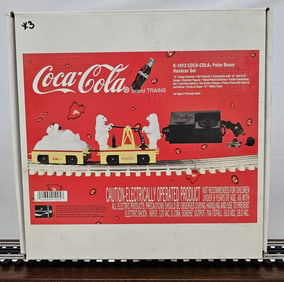 K-Line Coca Cola Polar Bears Handcar Set (NIB)