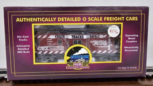 MTH CSX Bay Window Caboose (NIB)