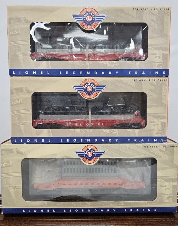 Lionel Rolling Stock Lot of Three (NIB) (1 of 2)