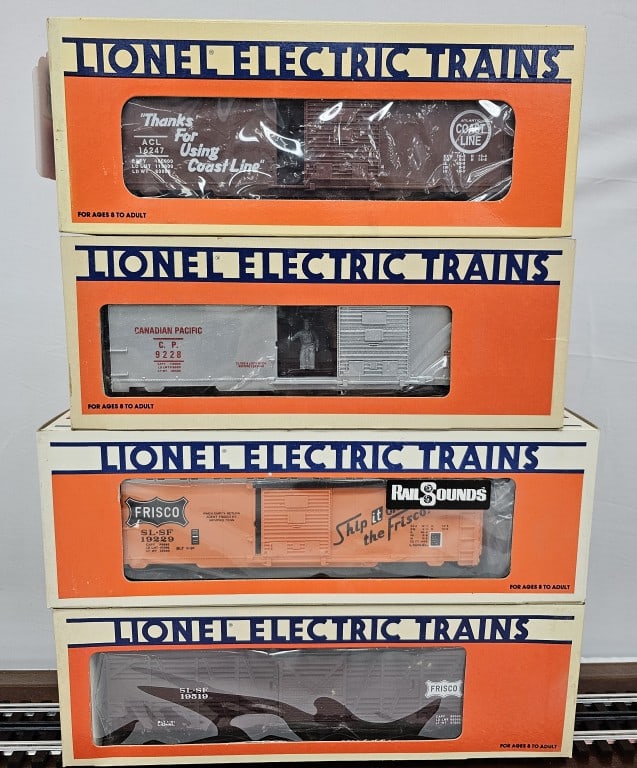 Lionel Boxcar Lot of Four (NIB) (1 of 4)