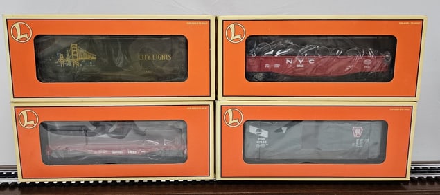 Lionel Car Lot of Three (NIB)
