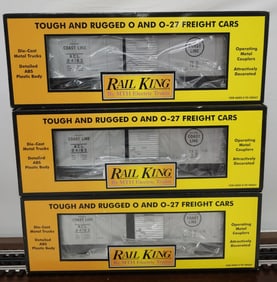 MTH Rail King ACL Boxcar Lot of Three (NIB)