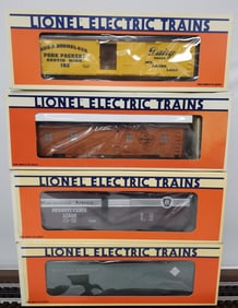 Lionel Train Reefer Cars Lot of Four (NIB)