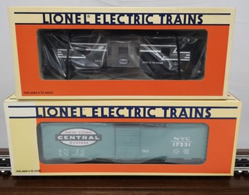 Lionel "NYC" Standard O Boxcar & Caboose Lot