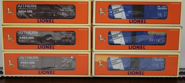 Lionel Southern & Savannah State Docks Boxcar Lot