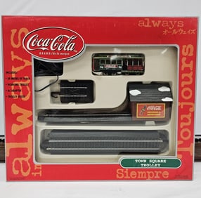 Coca Cola HO Train Set In Box