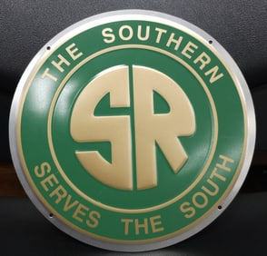 Southern Railroad Tin Sign